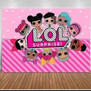 L.O.L Surprise!, Size 5x3ft, Color pink